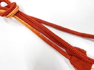 正絹　撚り房　手組帯締め